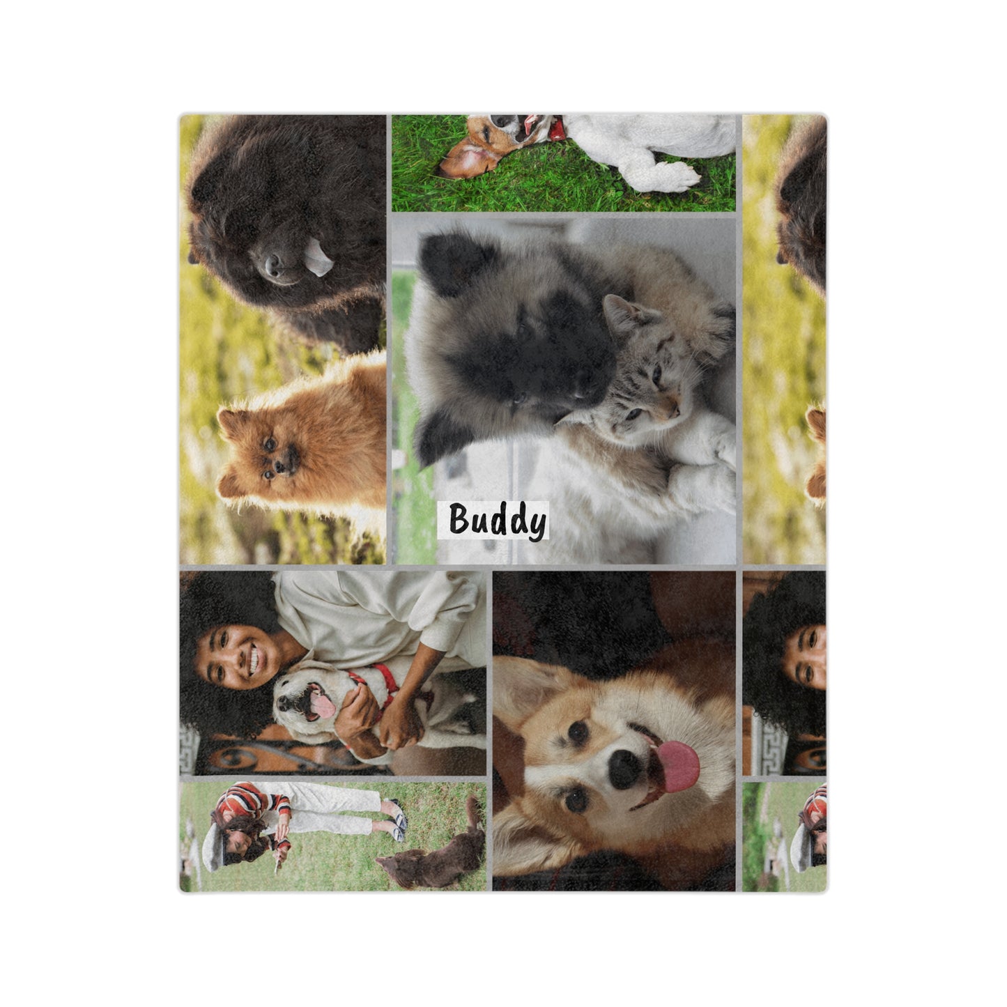 Personalized Pet Photo Blanket