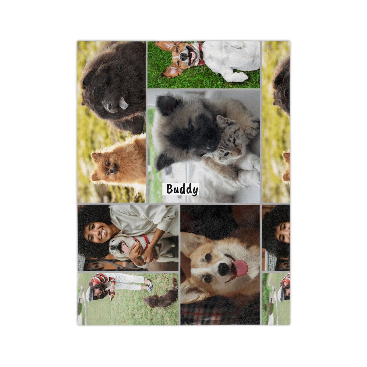 Personalized Pet Photo Blanket