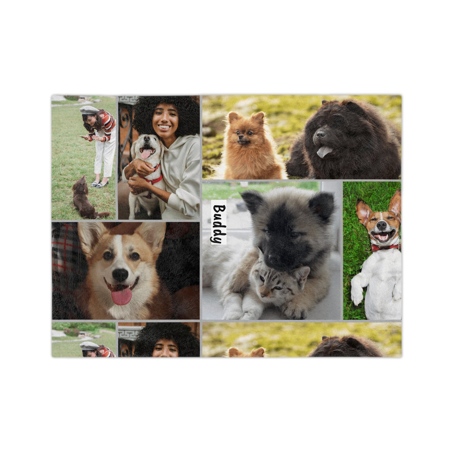 Personalized Pet Photo Blanket