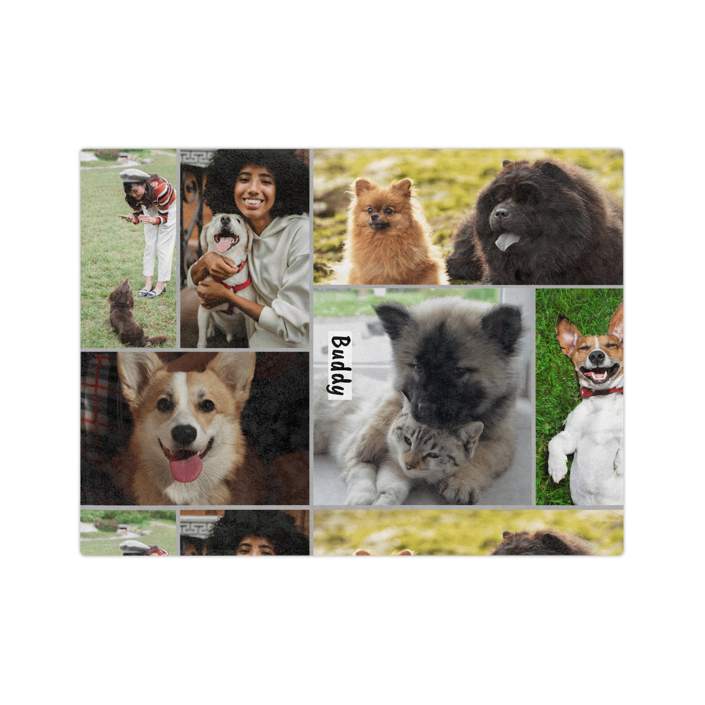 Personalized Pet Photo Blanket