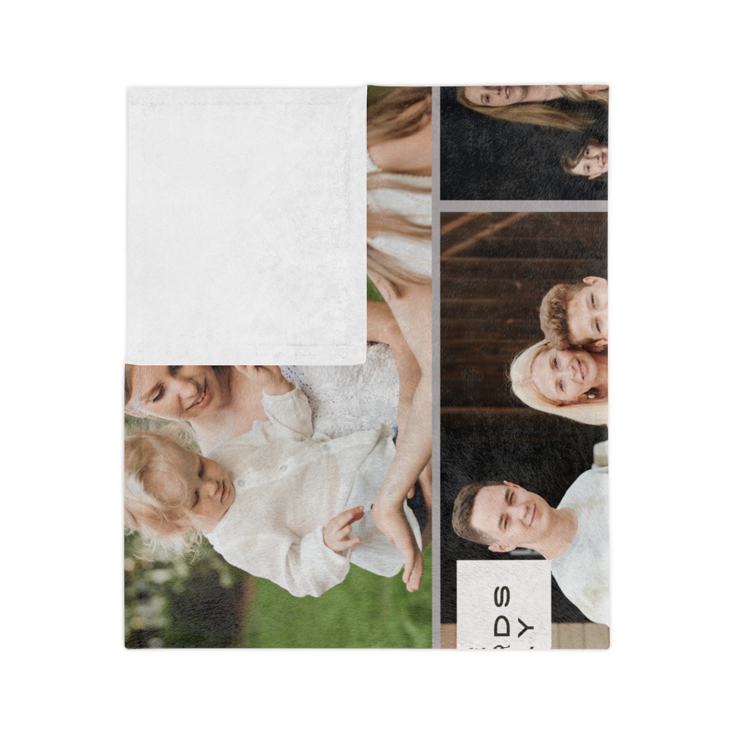Personalized Family Photo Blanket