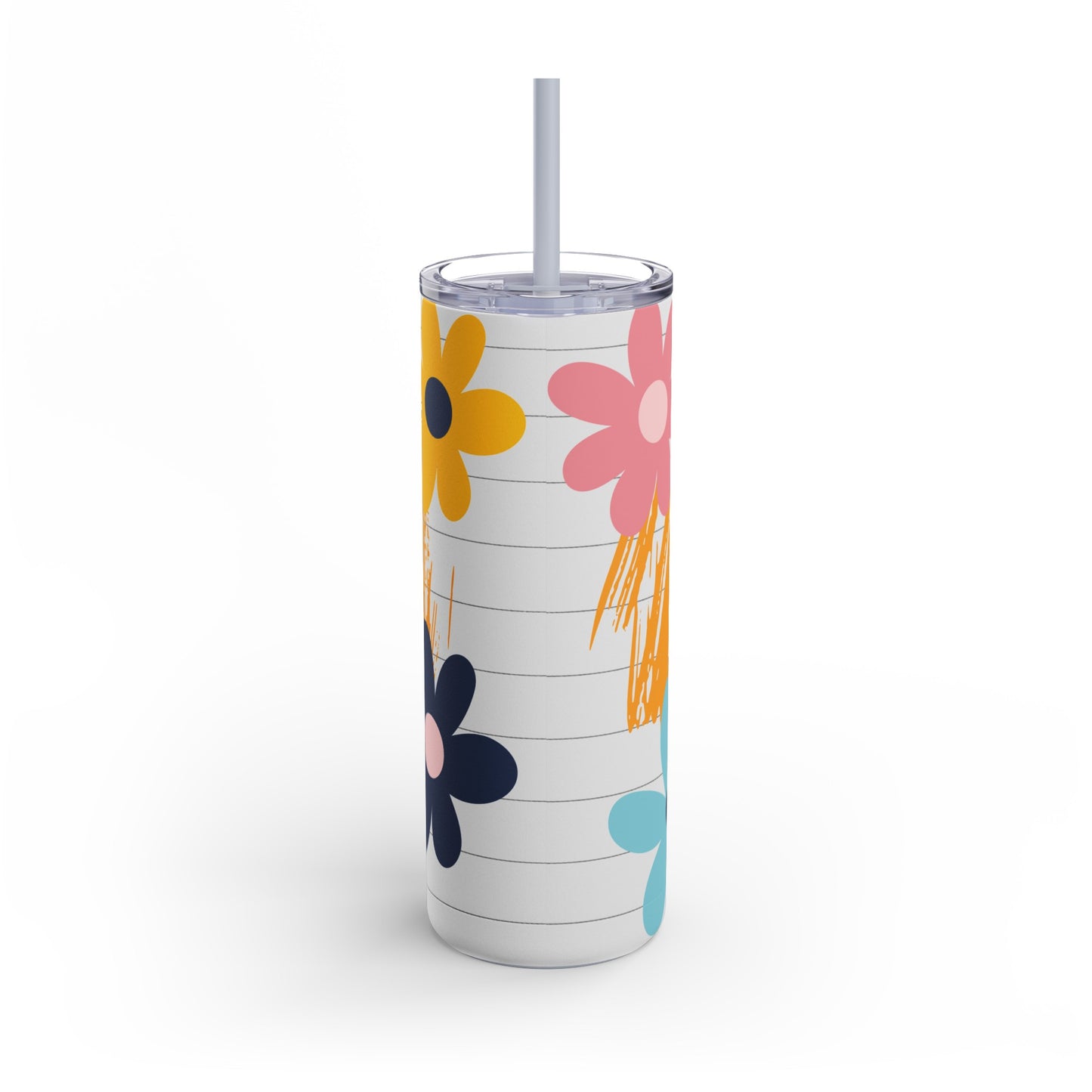 Teacher Mode Skinny Matte Tumbler, 20oz