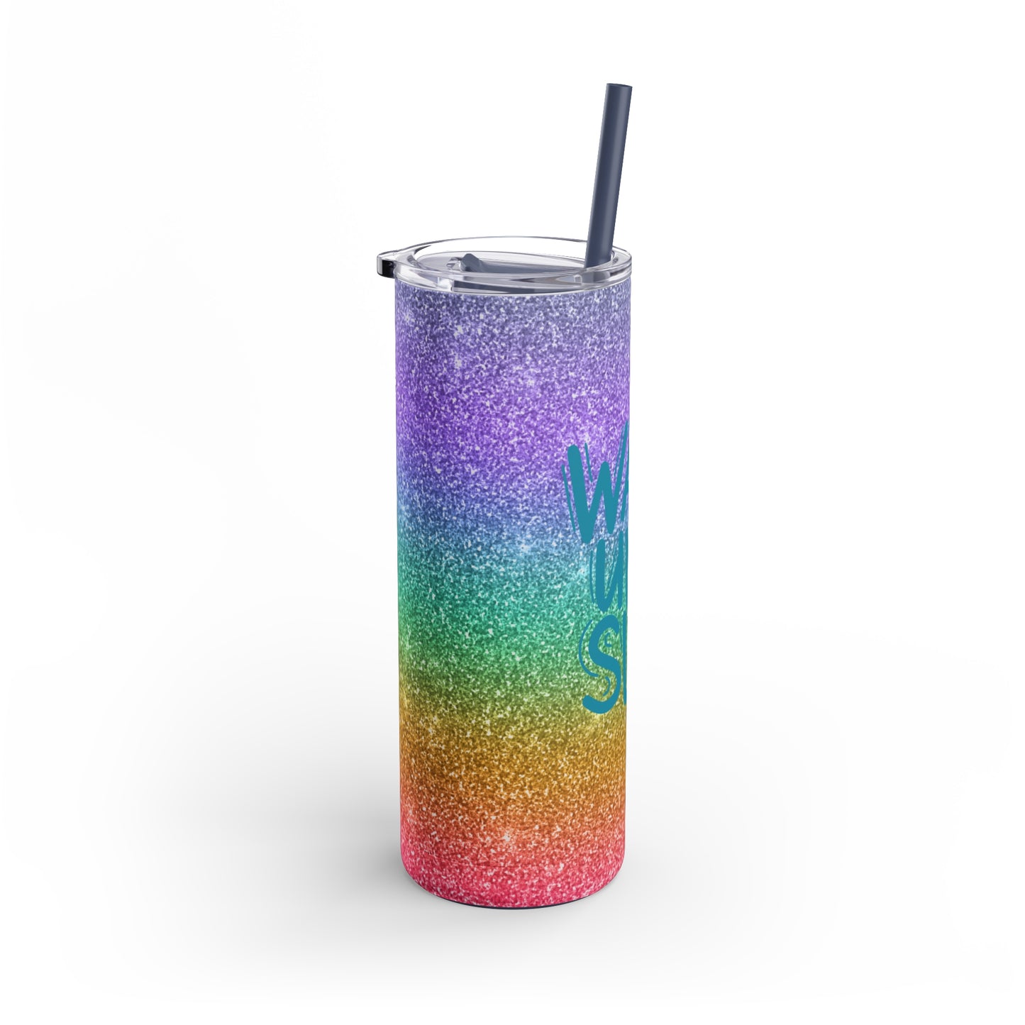 Wake up and Slay Skinny Matte Tumbler, 20oz