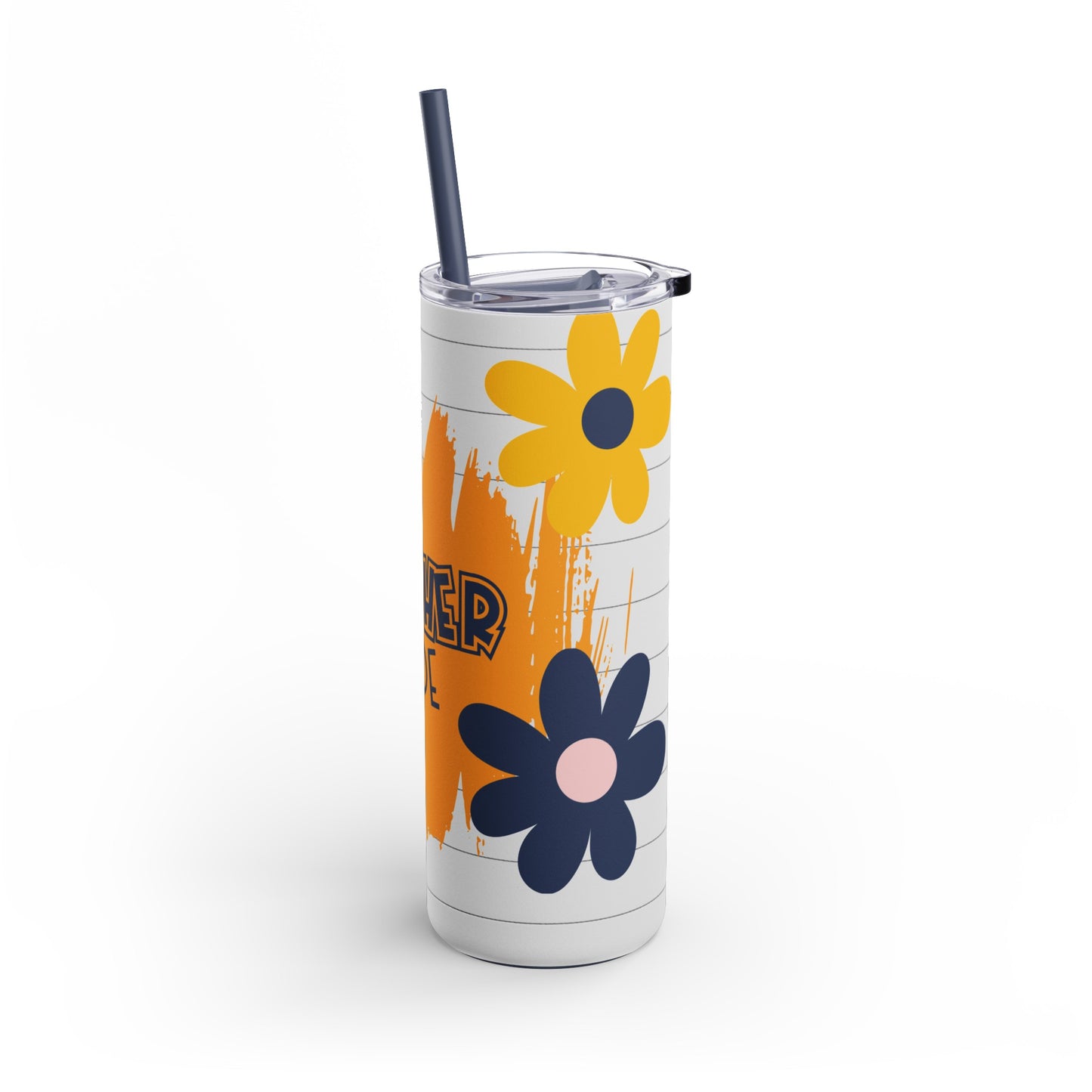 Teacher Mode Skinny Matte Tumbler, 20oz