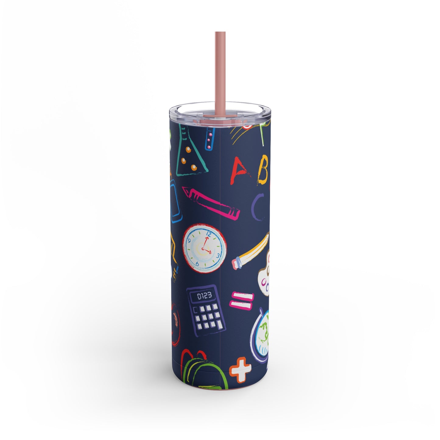 Progress Not Perfection Skinny Matte Tumbler, 20oz