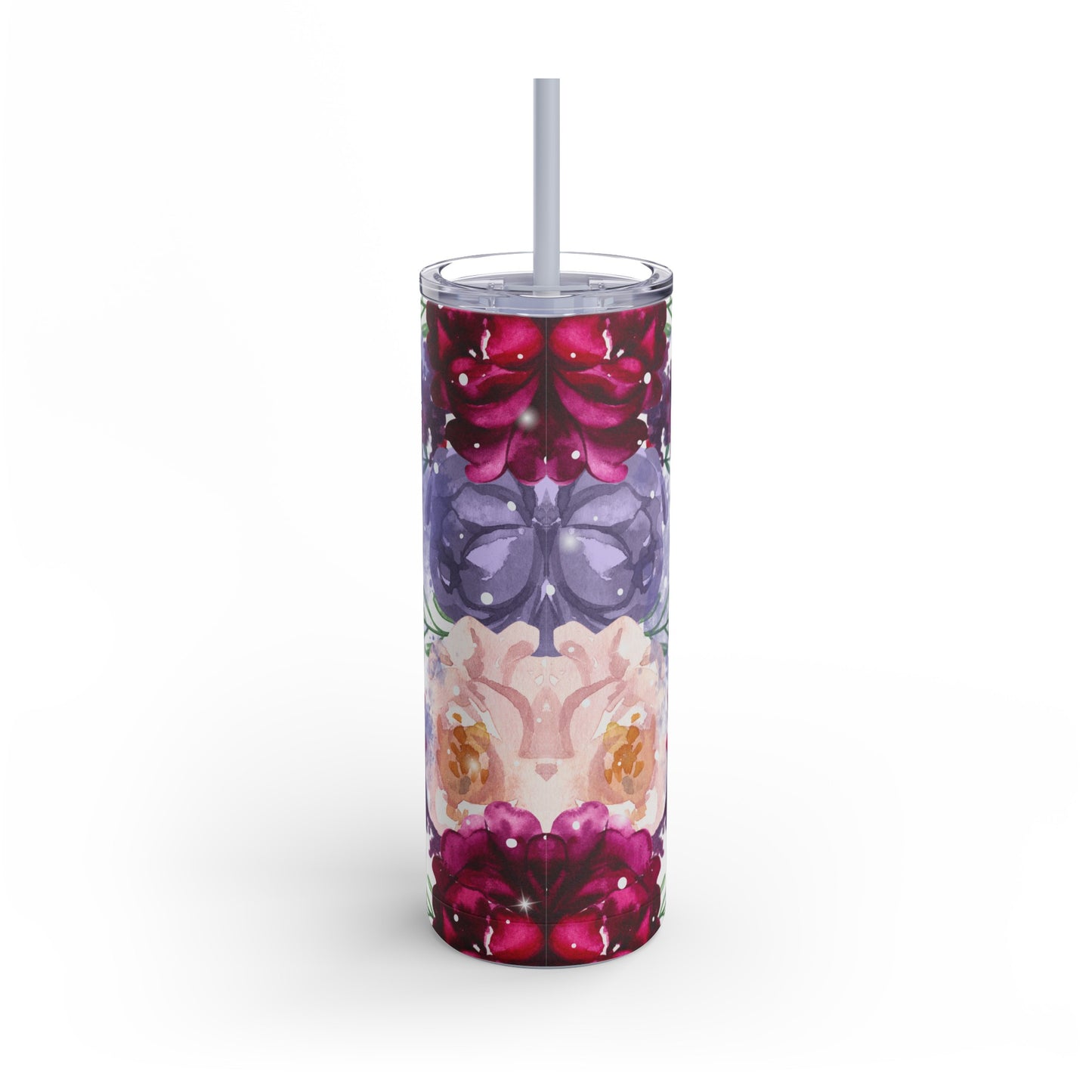 Teacher Roses Skinny Matte Tumbler, 20oz