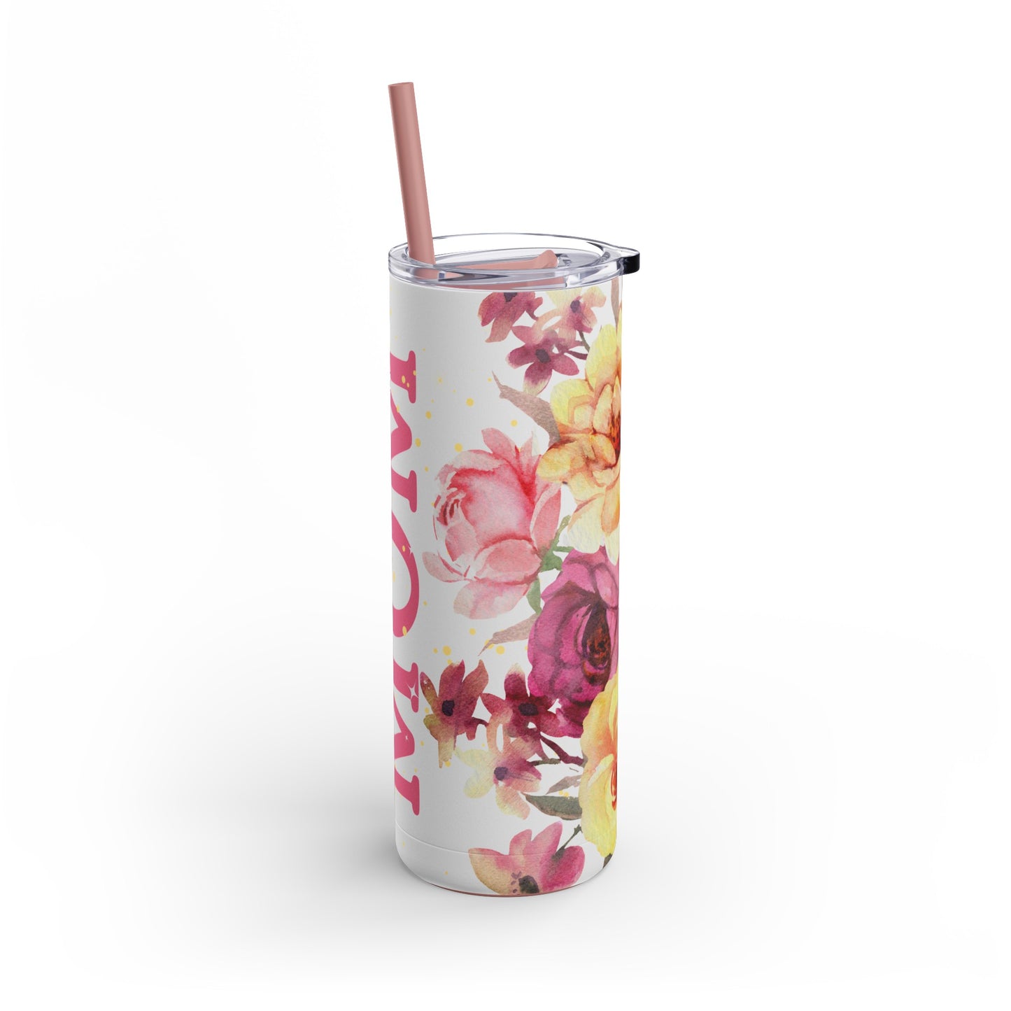 Mom Rose_Skinny Matte Tumbler, 20oz