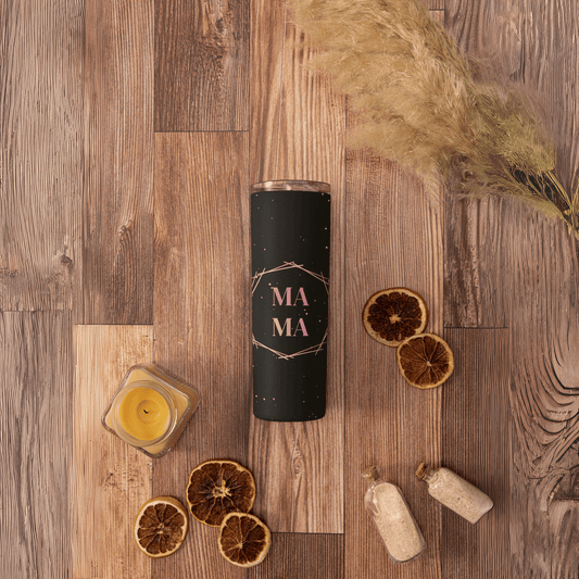 Mama Sparkling Skinny Matte Tumbler, 20oz