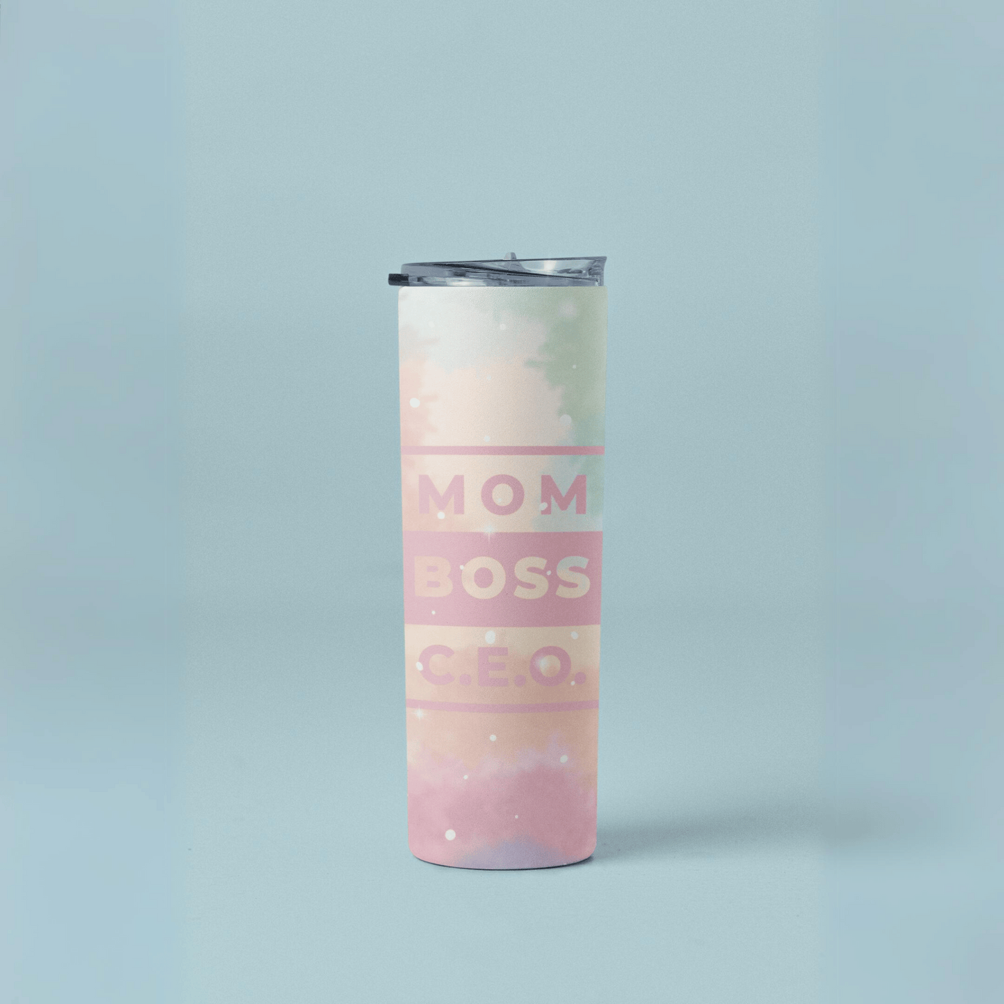 Mom Boss Skinny Matte Tumbler, 20oz