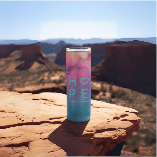 Hope Skinny Matte Tumbler, 20oz