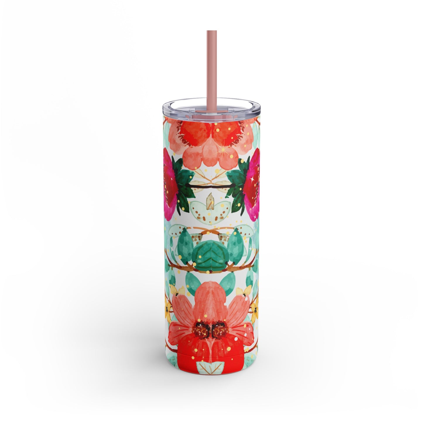 Grandma Rose Skinny Matte Tumbler, 20oz