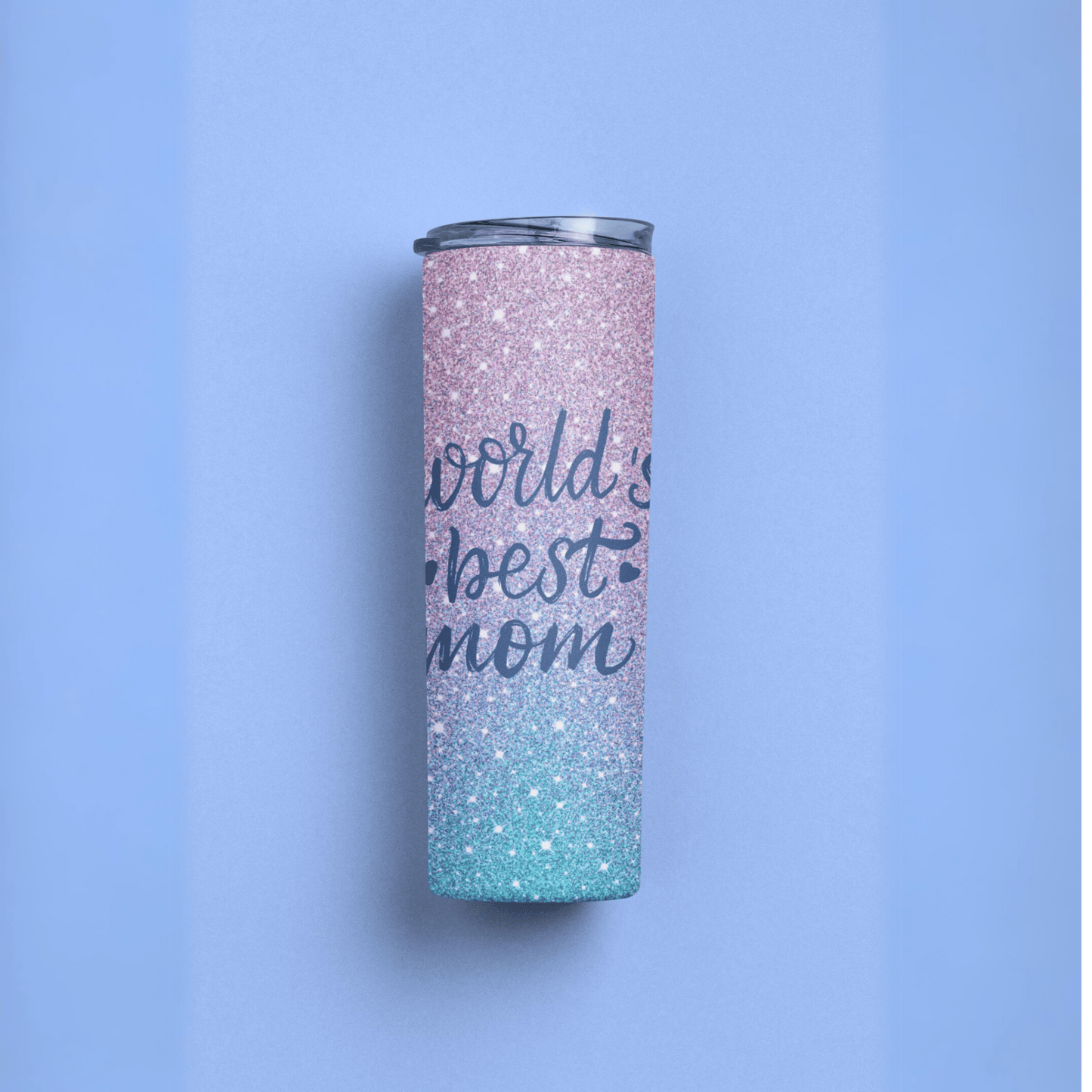 World's Best Mom Skinny Matte Tumbler, 20oz