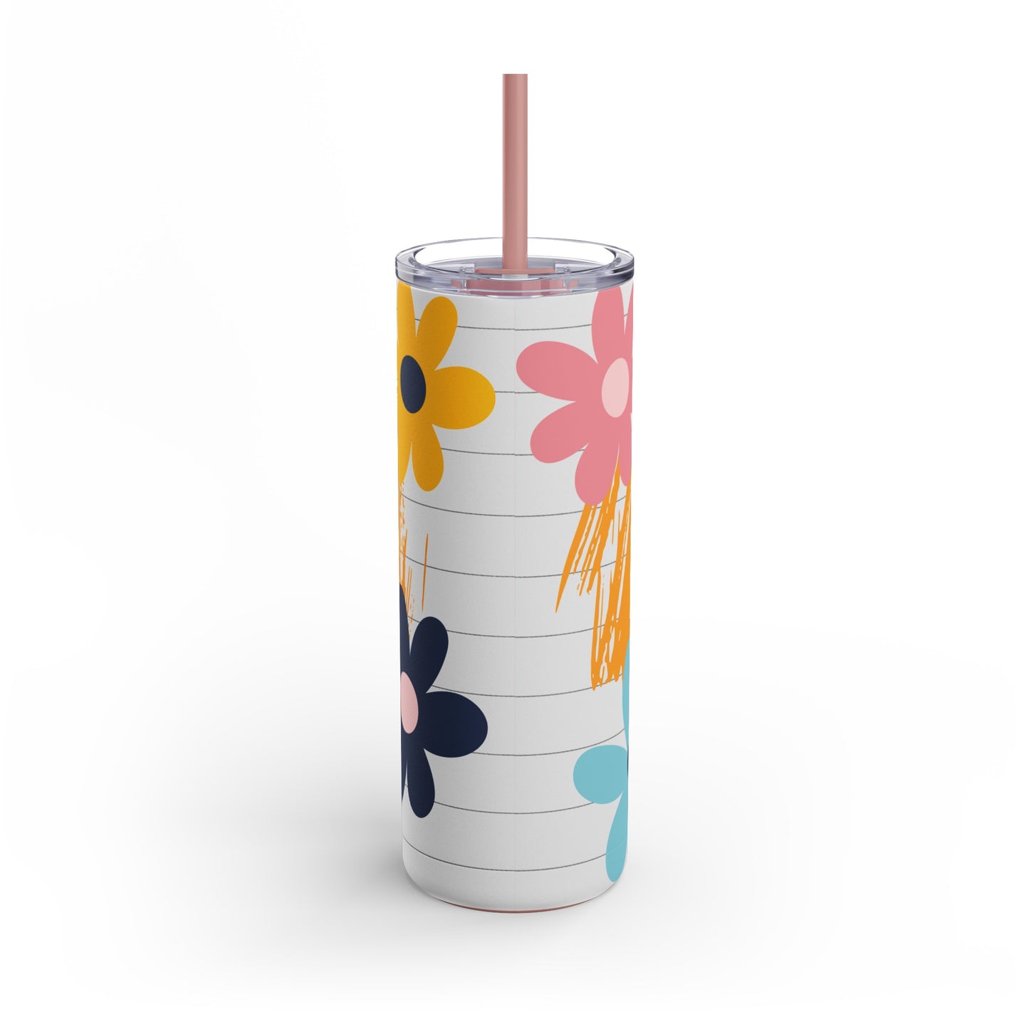 Teacher Mode Skinny Matte Tumbler, 20oz