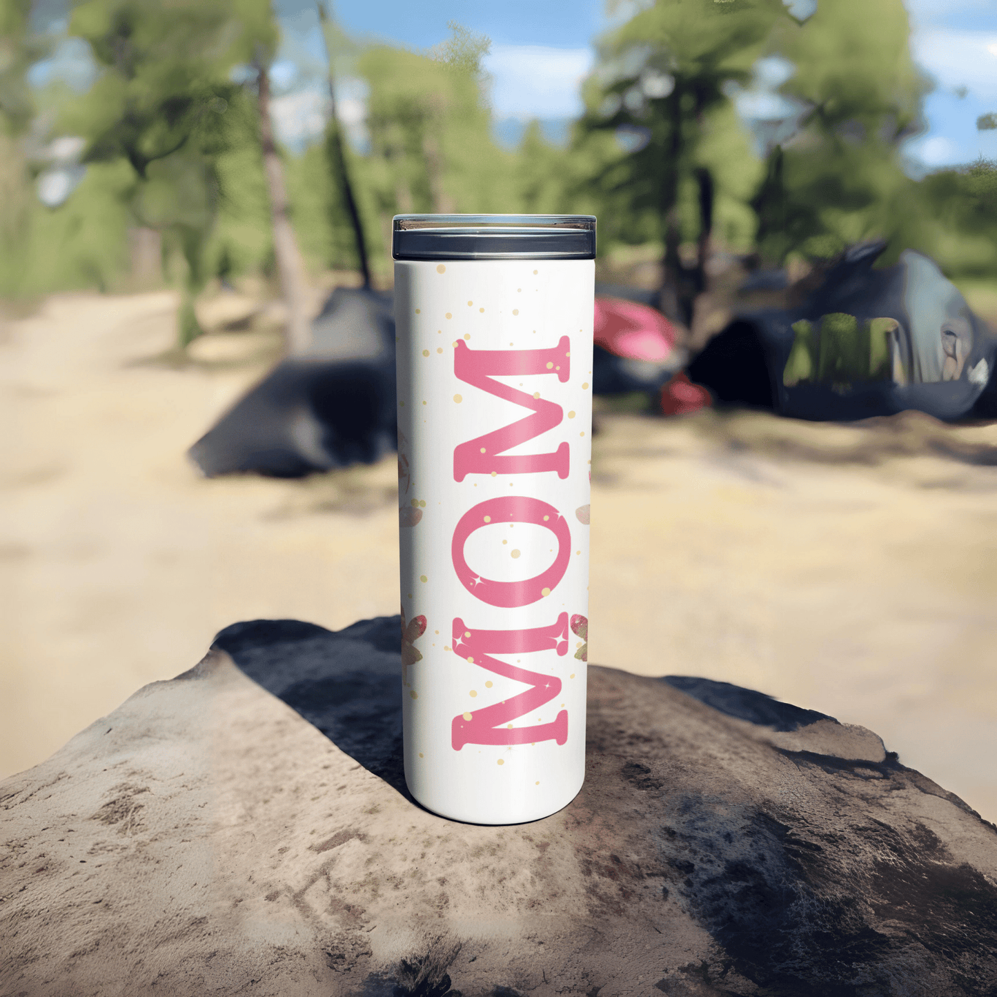 Mom Rose_Skinny Matte Tumbler, 20oz