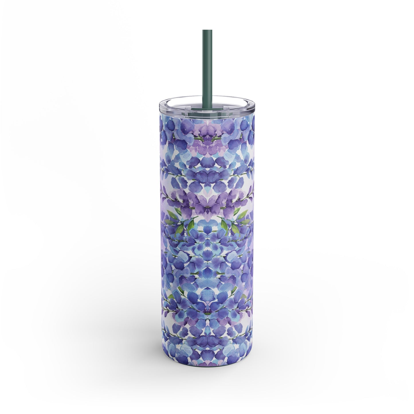 Teacher Flowers Skinny Matte Tumbler, 20oz