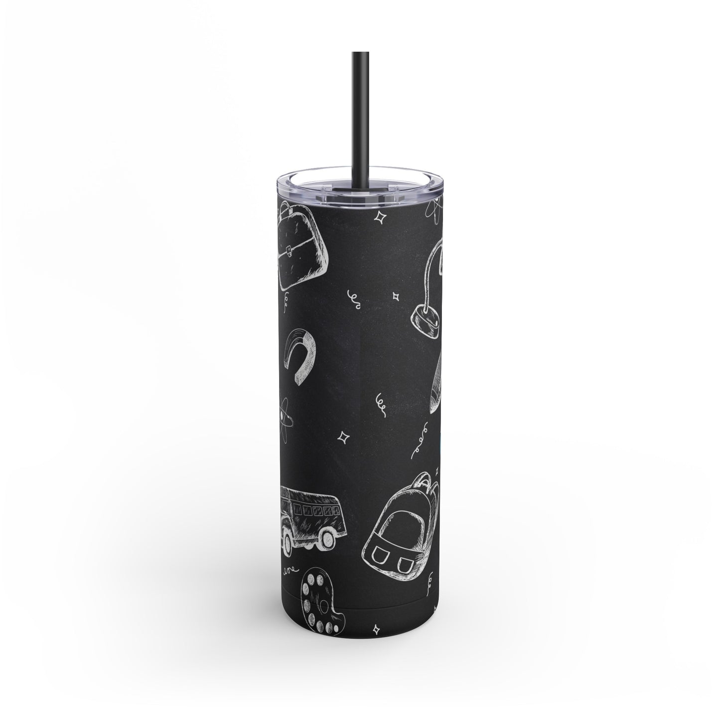 Best Teacher Ever Skinny Matte Tumbler, 20oz